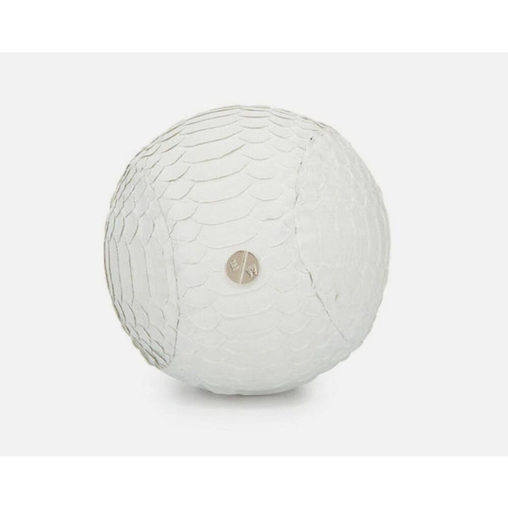 NEW Elizabeth Weinstock Baltimore Baseball, White Python Sport Art